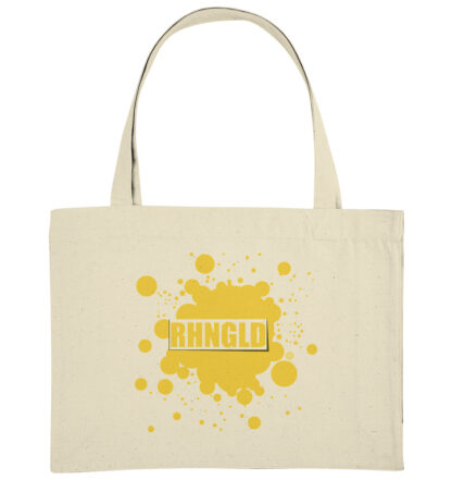 Yellow Splash - Organic Shopping-Bag – Bild 3