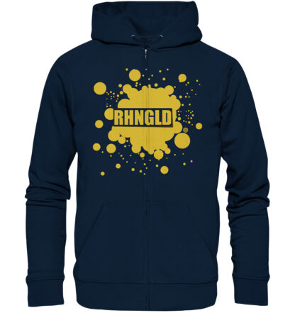 Yellow Splash - Organic Zipper – Bild 6