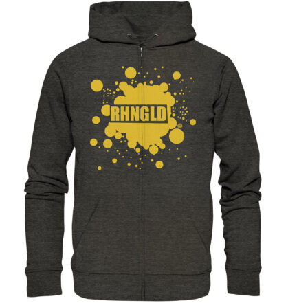 Yellow Splash - Organic Zipper – Bild 5