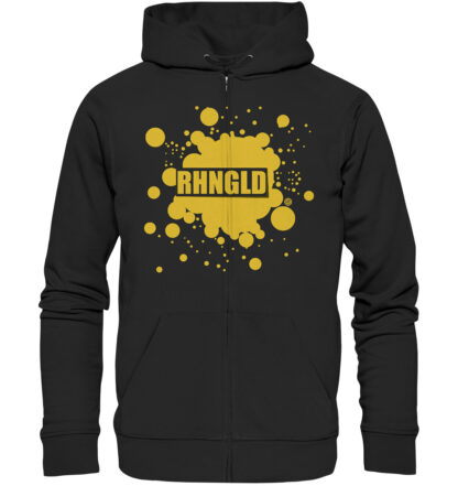 Yellow Splash - Organic Zipper – Bild 2