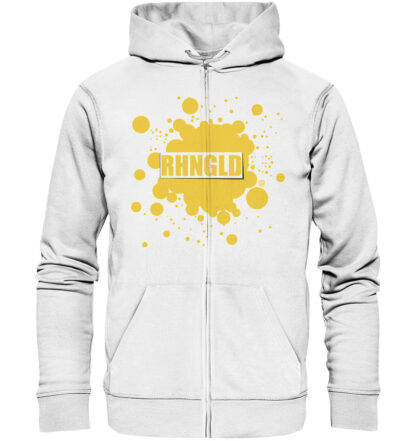 Yellow Splash - Organic Zipper – Bild 8