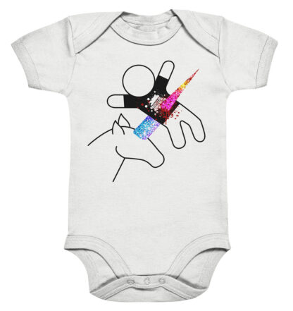 Unicorn Emotions - Organic Baby Bodysuite – Bild 7