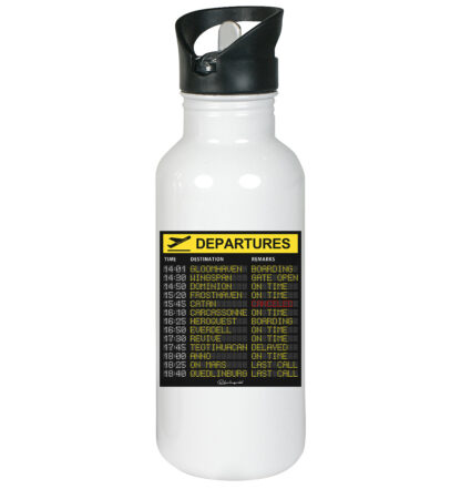 Departures - Edelstahl-Trinkflasche