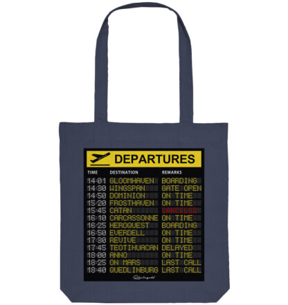 Departures - Organic Tote-Bag – Bild 3